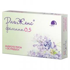 ДляЖенс Фемини таблетки покрытые оболочкой 2,5мг+0,5мг №28
