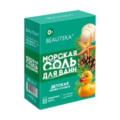 Бьютека соль морская для ванн для детей 150г №3