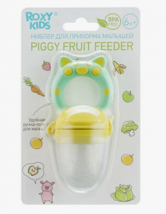 Рокси Кидс ниблер Пигги мятно-желтый