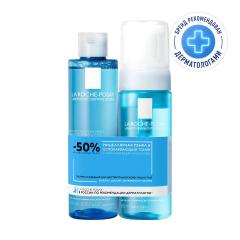 Ля рош позе Толеран набор тоник успокаивающий для чувствительной кожи 200мл+пенка мицеллярная очищающая для чувствительной кожи 150мл