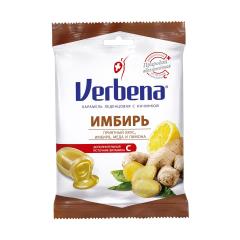 Вербена карамель лечебная Имбирь 60г