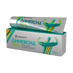 Димексид гель 25% туба 100г