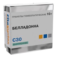 Белладонна ( Атропа Белладонна) С-30 гранулы 10г Ф