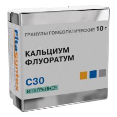 Кальциум Флюоратум С-30 гранулы 10г Ф