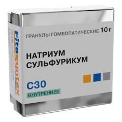 Натриум Сульфурикум С-30 гранулы 10г Ф