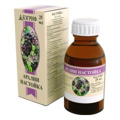 Аралия настойка 25мл Бэгриф