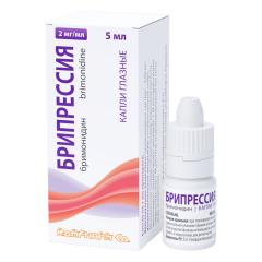 Брипрессия капли глазные 2мг/мл 5мл