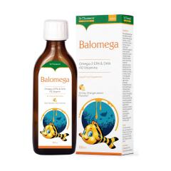 Др. Томсон Баломега сироп для детей Омега-3 ЭПК и ДГК + 10 витаминов апельсин/лимон 150мл