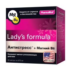 Ледис формула Антистресс+Магний В6 капсулы №30