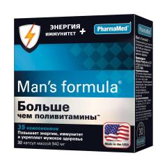 Менс формула Больше чем поливитамины Энергия+Иммунитет капсулы №30