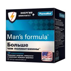 Менс формула Больше чем поливитамины Энергия+Иммунитет капсулы №60