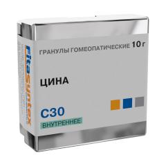 Цина (Артемизия Цина) С-30 гранулы 10г Ф