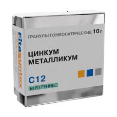 Цинкум Металликум С-12 гранулы 10г Ф