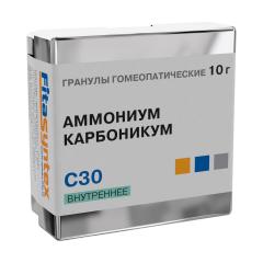 Аммониум Карбоникум С-30 гранулы 10г Ф