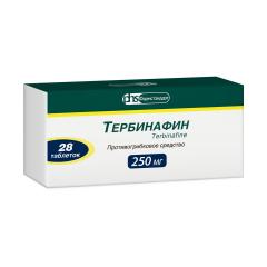 Тербинафин ФСТ таблетки 250мг №28