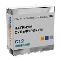 Натриум Сульфурикум С-12 гранулы 10г Ф