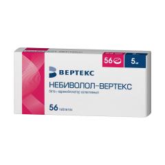 Небиволол-Вертекс таблетки 5мг №56