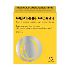 Фертина-Фолин порошок для приготовления раствора внутрь саше 1,08г №30