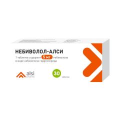 Небиволол-АЛСИ таблетки 5мг №30