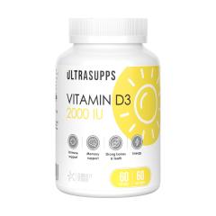 Ультрасаппс Витамин Д3 капсулы 2000МЕ №60