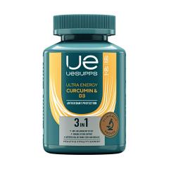 УЕСАППС Ультра Энерджи Куркумин+Витамин Д3 капсулы №60