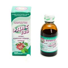 Эдас-126 Фарингол (ангина, тонзиллит) капли 25мл