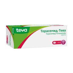 Торасемид-Тева таблетки 10мг №60