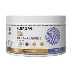 Ультрасаппс Ультра Голд Бета-Аланин порошок клубника 200г