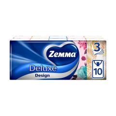 Земма Делюкс платочки бумажные Дизайн №10х10