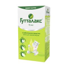 Гутталакс капли внутрь 7,5мг/мл 15мл