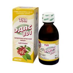 Эдас-801 Туя (ринит, аденоиды) масло 25мл