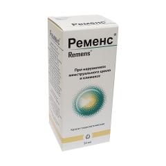 Ременс капли гомеопатические 50мл