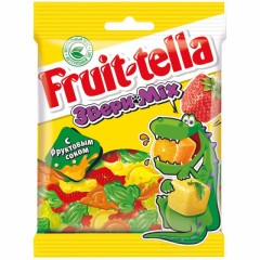 Фрут-телла мармелад Звери Микс 70г