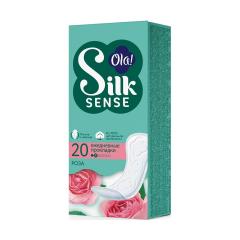 Ола прокладки ежедневные Силк Сенс дейли део роза №20