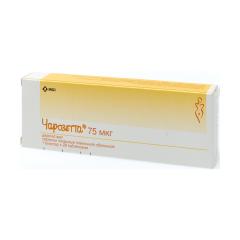 Чарозетта таблетки покрытые оболочкой 75мкг №28