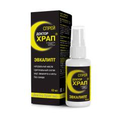 Антихрап Доктор Храп'Экс спрей Эвкалипт 60мл