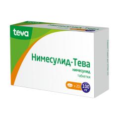 Нимесулид-Тева таблетки 100мг №20