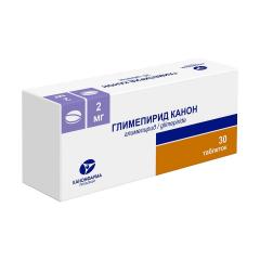 Глимепирид Канон таблетки 2мг №30