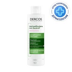 Виши Деркос шампунь против перхоти для чувствительной кожи головы 200мл