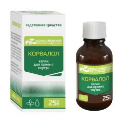 Корвалол капли внутрь 25мл