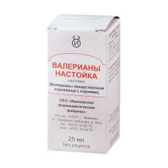 Валериана настойка 25мл