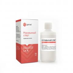 Муравьиный спирт 1,4% 100мл СМП