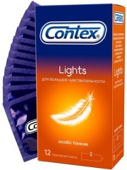 Контекс презервативы Lights (особо тонкие) №12