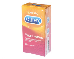 Дюрекс презервативы Pleasuremax (ребристые/точечные) №12