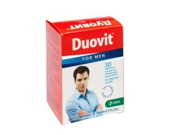 Дуовит для мужчин таблетки п.о №30