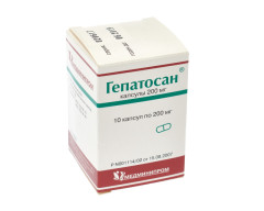 Гепатосан капсулы 200мг №10