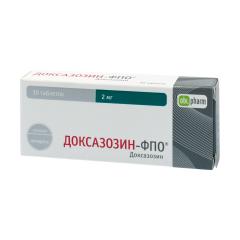 Доксазозин-ФПО таблетки 2мг №30