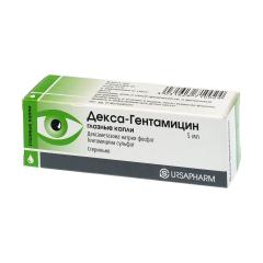 Декса-Гентамицин капли глазные 5мл