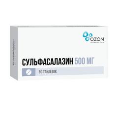 Сульфасалазин Озон таблетки покрытые оболочкой 500мг №50