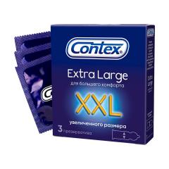 Контекс презервативы Extra Large (увелич. размер) №3